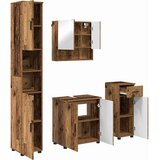  Set namještaja za kupaonicu 4 kom. Staro drvo 61 x 35 x 64 cm | shoptok.hr