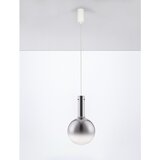 Nova Luce Siva staklena LED viseća svjetiljka s mogućnosti zatamnjivanja ø 25 cm Nostos – | shoptok.hr