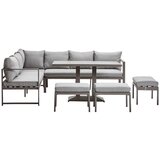 Ambia Garden VRTNA LOUNGE GARNITURA tkanina jeklo | Shoptok.si