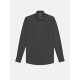 Antony Morato Srajce z dolgimi rokavi NAPOLI SLIM FIT MMSL00628-FA440039 Siva Cene