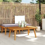  Vrtni stolić za kavu 90 x 55 x 35 cm masivno bagremovo drvo | shoptok.hr