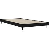  Okvir za krevet crni 120 x 200 cm konstruirano drvo | shoptok.hr