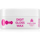 Kallos KJMN Digit Gloss Wax vosek za oblikovanje las za sijaj in mehkobo las 100 ml Cene