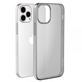 Borofone tanek silikonski ovitek ICE B14 za iPhone 13 Pro - prozorno črn Cene