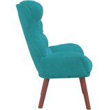  Fotelja Tirkizna 69 x 74 x 93 cm Baršun | shoptok.hr