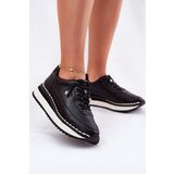 Big Star Women's Leather Sneakers On Platform | shoptok.hr