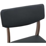  Trpezarijske stolice 2 pcs Svijetlosmeđa 48 x 49 x 95 cm - svijetlo smeđa i crna | shoptok.hr