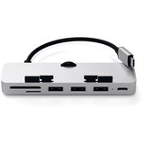 Satechi Type-C aluminijasta spojka Pro Hub (3x USB 3.0, MicroSD), srebrna Cene