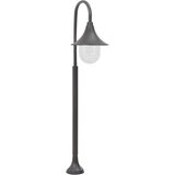 vidaXL vrtna ulična svetilka E27 120 cm aluminij bronaste barve Cene