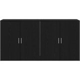  Kreveta 2 pcs Crni hrast 79 x 38 x 80 cm Konstruirano drvo | shoptok.hr