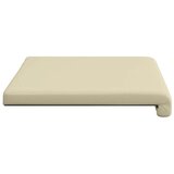  Jastučić za klupu Umjetna koža Krem Dubina 35 cm - Krem 60 x 38 x 6 5 cm | shoptok.hr