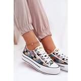 Lee Cooper Patterned Women's Sneakers On Platform | Shoptok.si