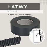  Grafitna traka za ogradu 4,75 x 35 metara 450 g po kvadratnom metru 20 kopči | shoptok.hr