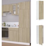 vidaXL Omara za hladilnik sonoma hrast 60x57x207 cm iverna plošča Cene