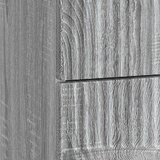  Noćni ormar Siva sonoma 62 x 34,5 x 44,5 cm Konstruirano drvo | shoptok.hr