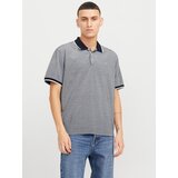 Jack & Jones Majica 'JPRBLUALVES' morsko plava / bijela | shoptok.hr