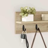  Vješalica za kapute na zidu Sonoma hrast 40 x 10,5 x 18 cm | Eponuda.com