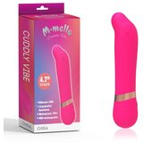  Silikonski roze vibrator 12cm cuddly vibe Cene