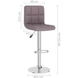  Barski stolčki 2 kosa taupe blago, (20700048) | Shoptok.si
