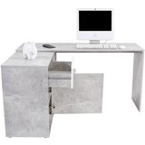 Mömax Pisalna Miza Prag 138, Siva | Shoptok.si