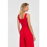Marisse Red Ribbed Top | ePonuda.com