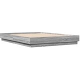 Okvir za krevet boja hrasta 150x200 cm od konstruiranog drva | shoptok.hr