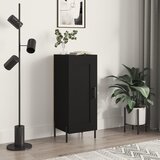 Maison Chic Komoda - Predalnik črna 34,5x34x90 cm inženirski les, (21716451) | Shoptok.si