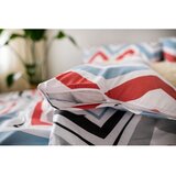 JAHU collections Modra/siva enojna 3-delna posteljnina iz bombažnega satena 140x200 cm Marina – | Shoptok.si