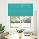 vidaXL Plisirana žaluzija Petrol Green 120x150 cm Širina tkanine | Shoptok.si