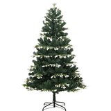  Umjetno božićno drvce sa šarkama i snijegom 210 cm | shoptok.hr