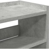  Stalak za cipele boja betona 80x25x62 cm konstruirano drvo | shoptok.hr
