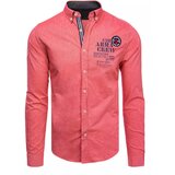 DStreet Red men's shirt DX2297 | Shoptok.si