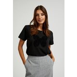 Marisse Women's T-Shirt Z-Ts-4533 Black Cene