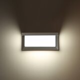  Brilagi-LED Spoljašnje zidno svetlo sa senzorom BRICKY LED/12W/230V, sivo, IP54 | Eponuda.com