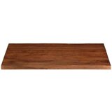 Stolna Mizna plošča 90x80x3,8 cm pravokotna trden predelan les, (21412090) | Shoptok.si