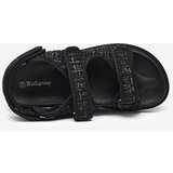 Resti Black women's fabric sandals Desotty- Footwear | ePonuda.com