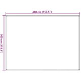  Tepih za šator 300 x 400 cm antracit | shoptok.hr