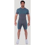 GymBeam OG1 Seamless T-shirt Grey/Blue M | Eponuda.com