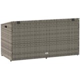  Vrtna kutija za pohranu siva 110x50x58 cm poli ratan | shoptok.hr