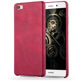 Cadorabo Case, združljiv s Huaweijem v Vintage Red - Trdo zaščitni pokrov, narejen iz imitacijskega usnja, (20563921) | Shoptok.si
