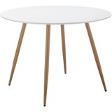 Bessagi Home Jedilna Miza John, Bela, Ø 110 Cm Cene