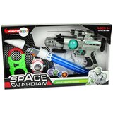 Space Warrior Set Laser Gun Lightsaber Handcuffs Disc Thrower | shoptok.hr