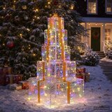  Božićne svjetleće kutije na slaganje 250 LED lampica Višebojno | shoptok.hr