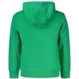 North Sails dječja zelena majica s kapuljačom na patentni zatvarač | shoptok.hr