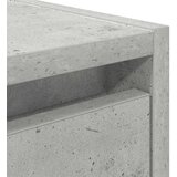  Stenske nočne omarice 2 kosa betonsko sive 38x34x40 cm | Shoptok.si