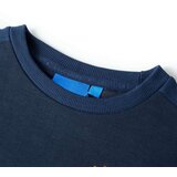  Dječja topla majica modra prošarana 104 | shoptok.hr