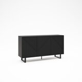Marckeric Crna komoda 151x80x35 cm Peta – | shoptok.hr