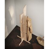 Karup Design Obešalnik iz masivnega bora v naravni barvi 60x186 cm Keeper – | Shoptok.si