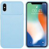 Cadorabo Ohišje, združljiv z Apple v Bonbon Light Blue - Zaščitni pokrov, narejen iz fleksibilnega silikona TPU in z zaščito pred kamero, (20603464) Cene