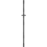 vidaXL Vrtna vrata Crna 105 x 175 cm Čelik s praškastim premazom | shoptok.hr